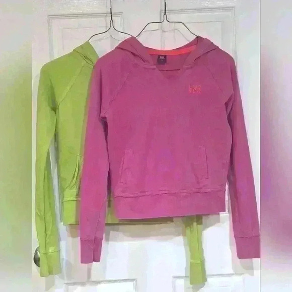 G83 Green &Purple Hoodies (2)  Girls size 14 - Picture 1 of 14
